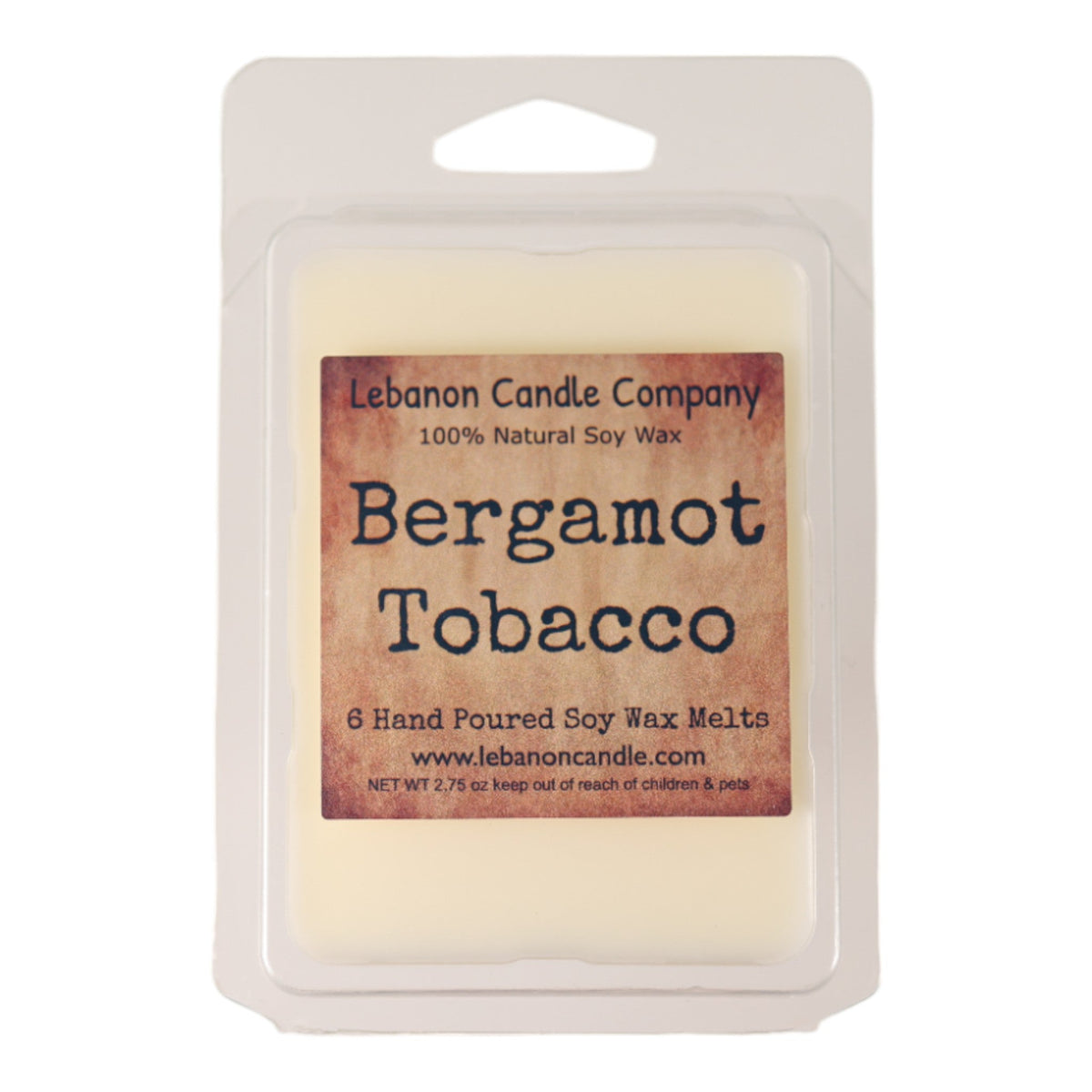 Bergamot Tobacco Wax Melt