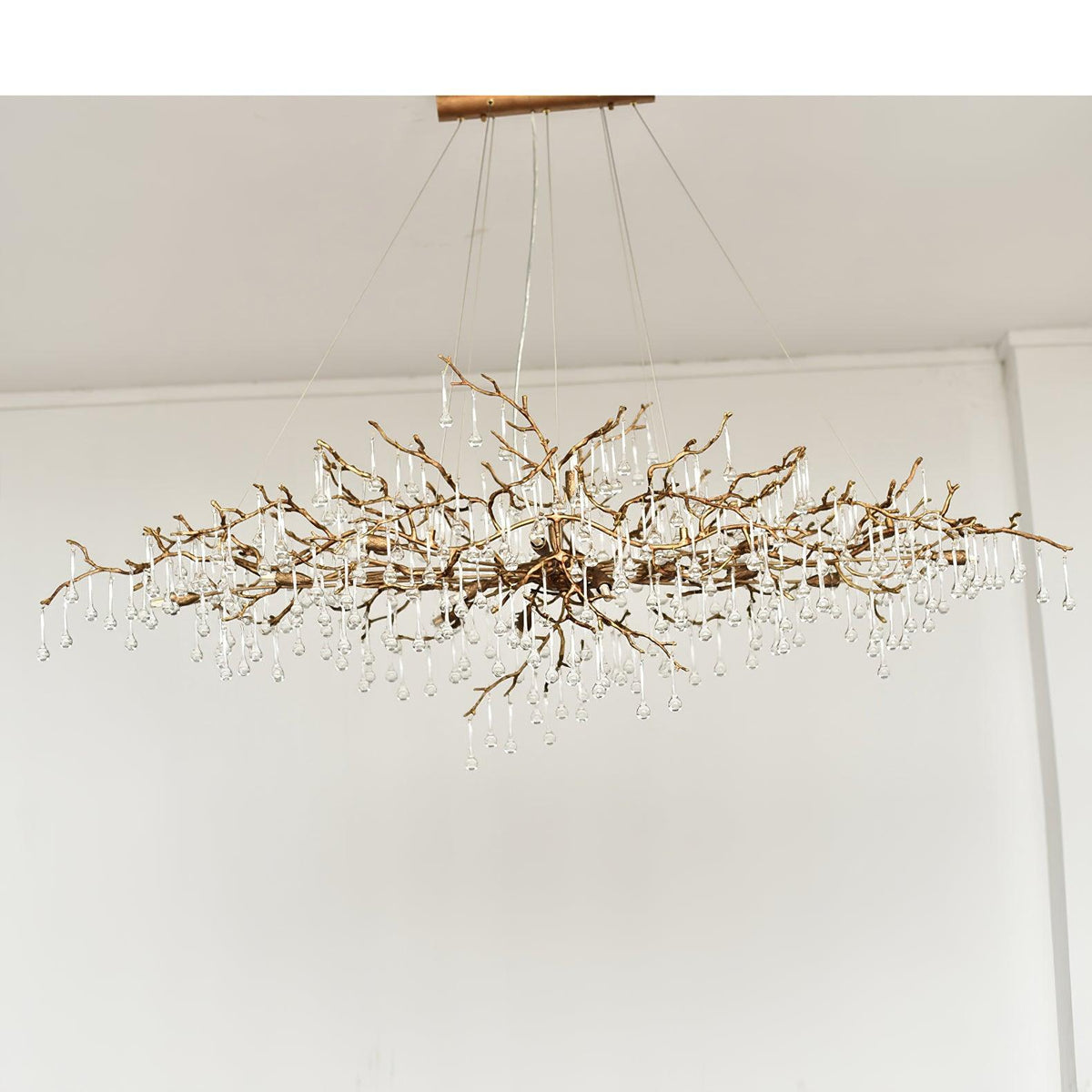 Tree Branch Bijou Crystal Drop Chandelier