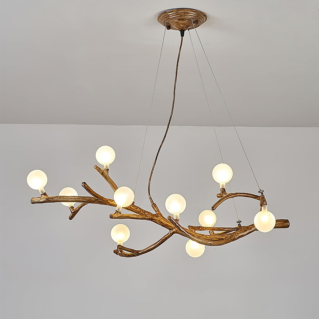 Boho Tree Branch Chandelier