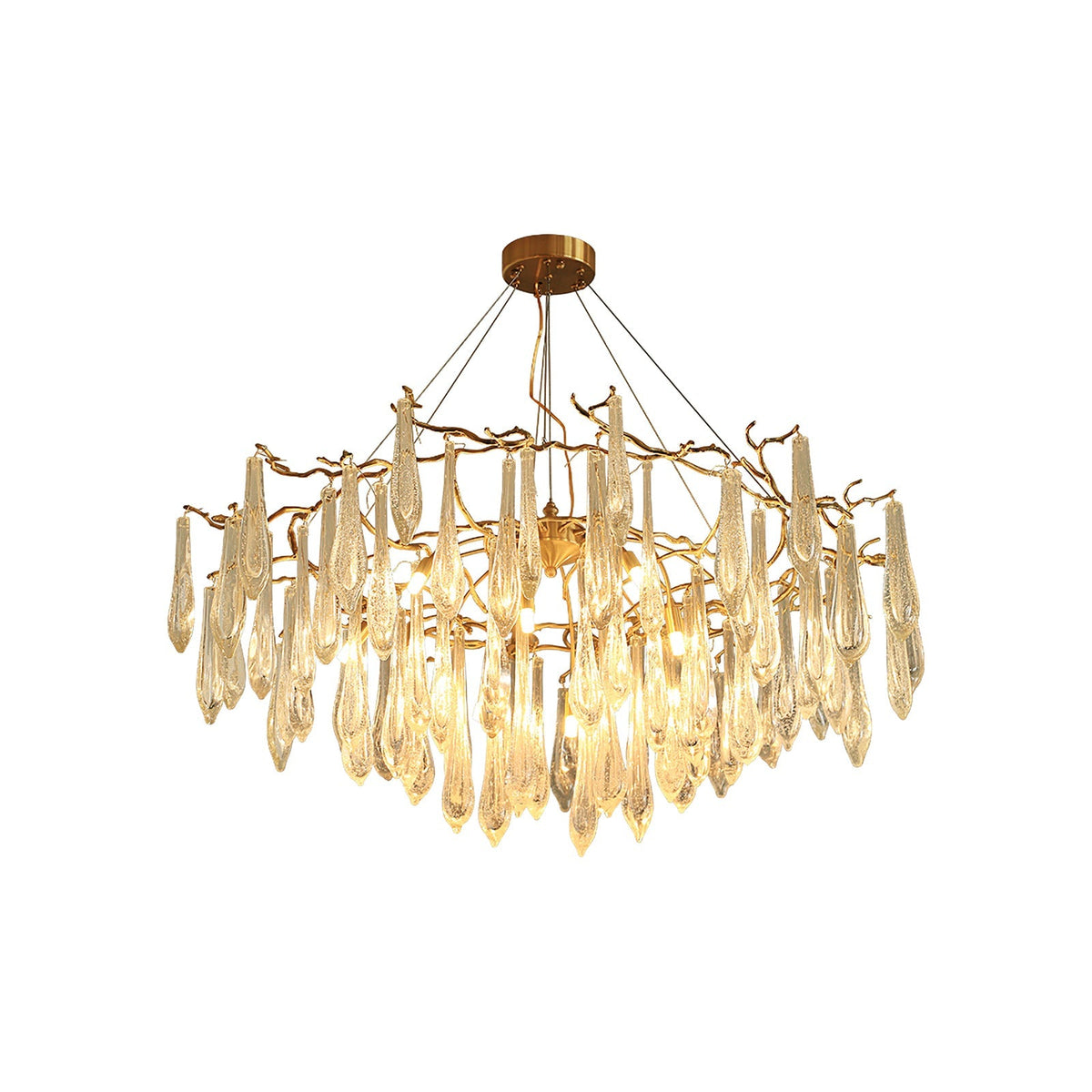Branchs Brass Chandelier