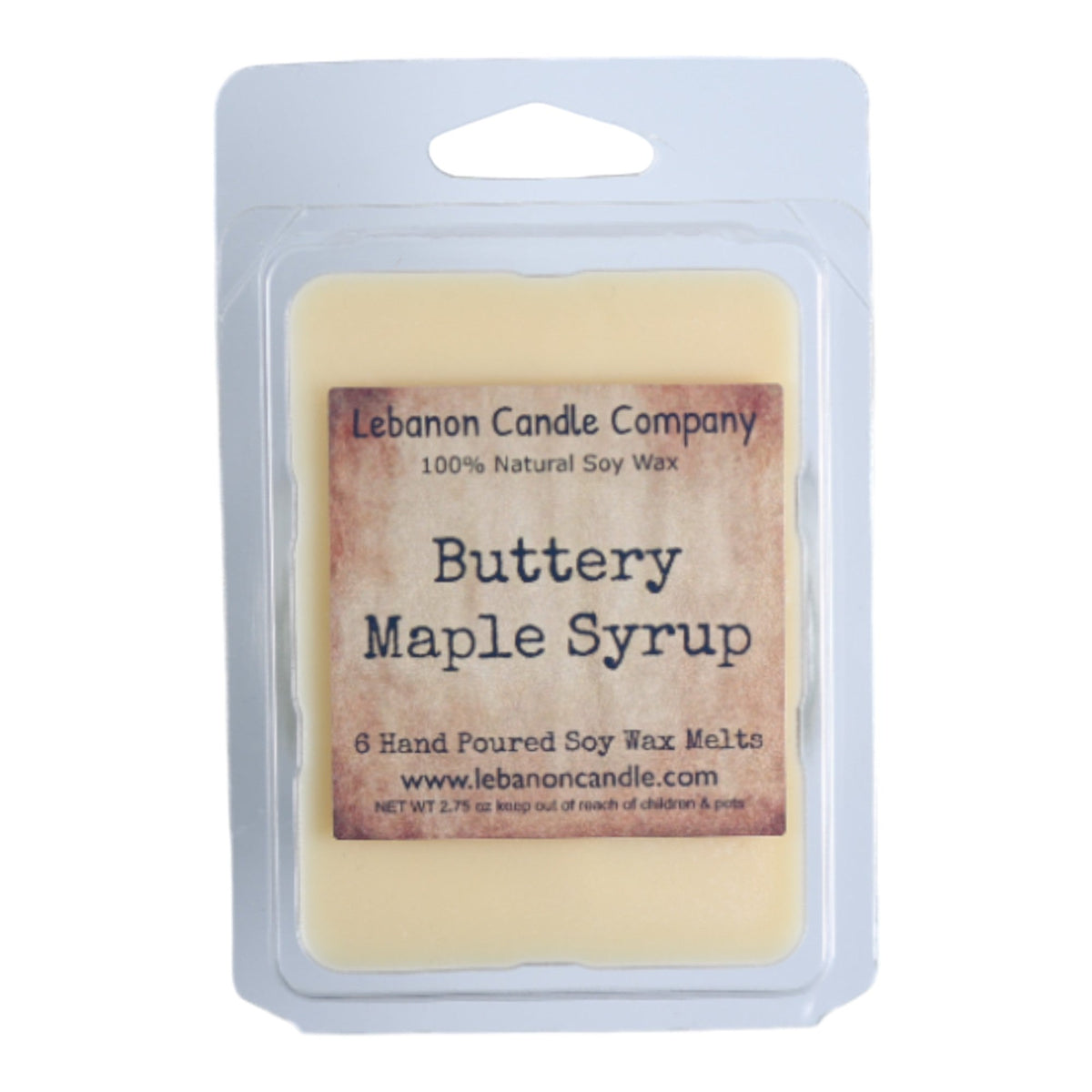 Buttery Maple Syrup Wax Melt