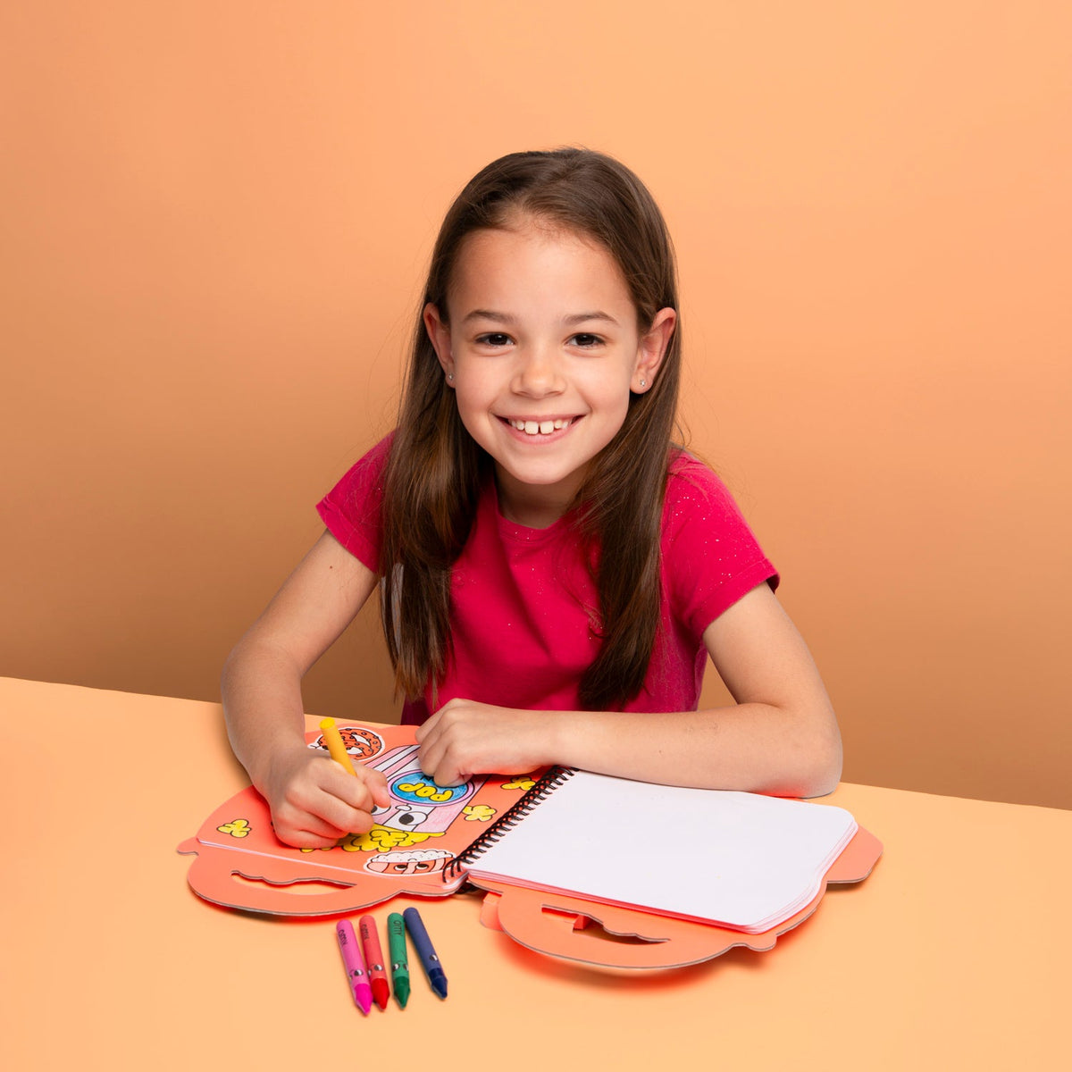 OMY Yummy Coloring & Sticker Activity Book — Ages 3+