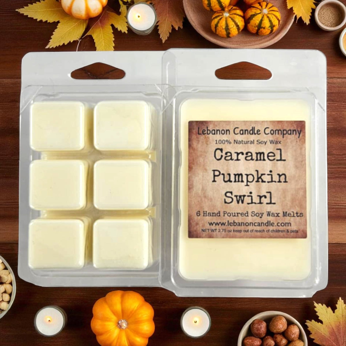 Caramel Pumpkin Swirl Wax Melt