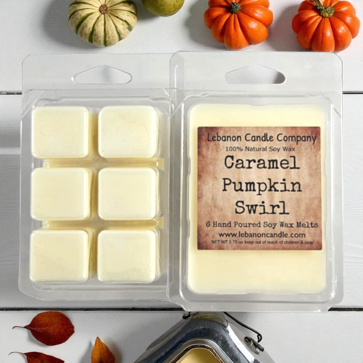 Caramel Pumpkin Swirl Wax Melt