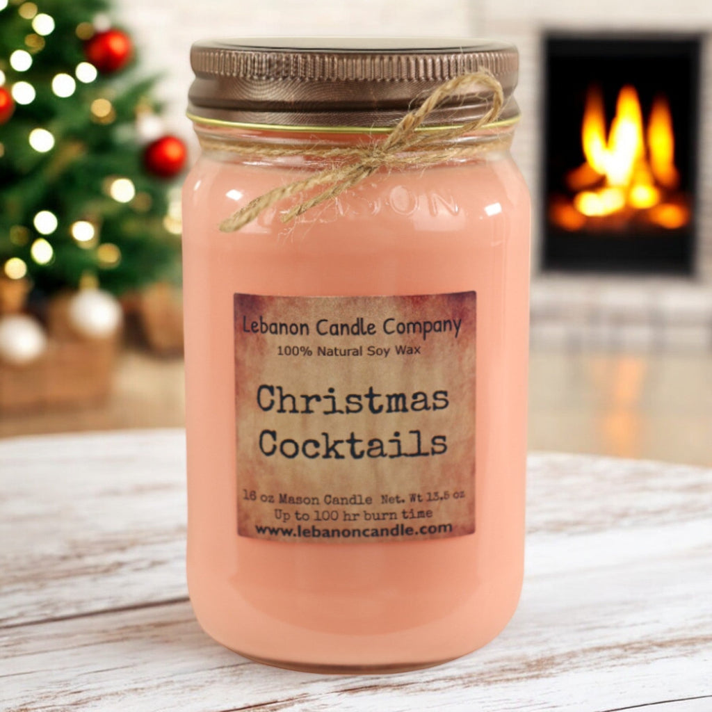 Christmas Cocktails Candle