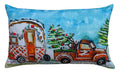 Vibhsa Christmas Cravan Holiday Pillow (14"X20")