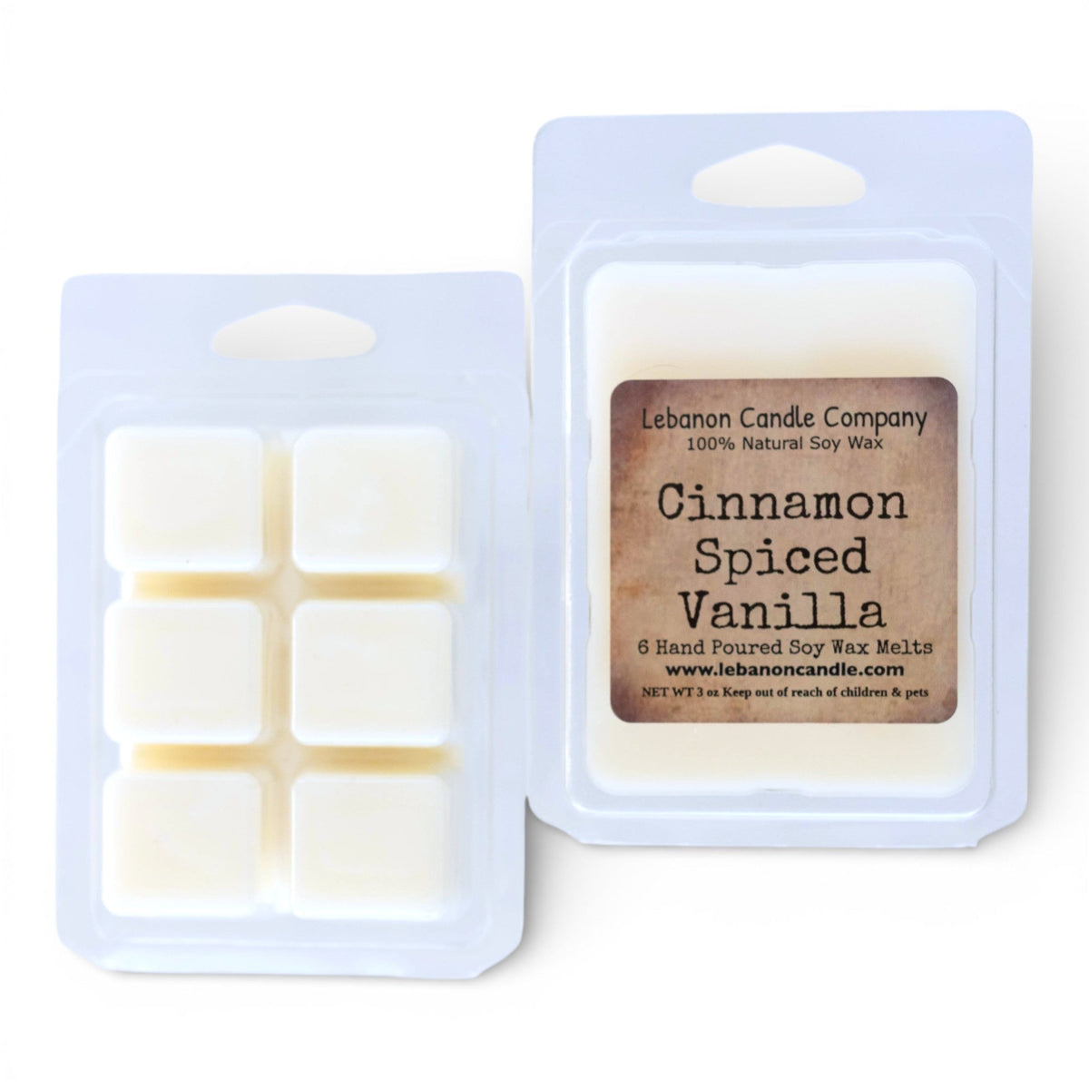Cinnamon Spiced Vanilla Wax Melt