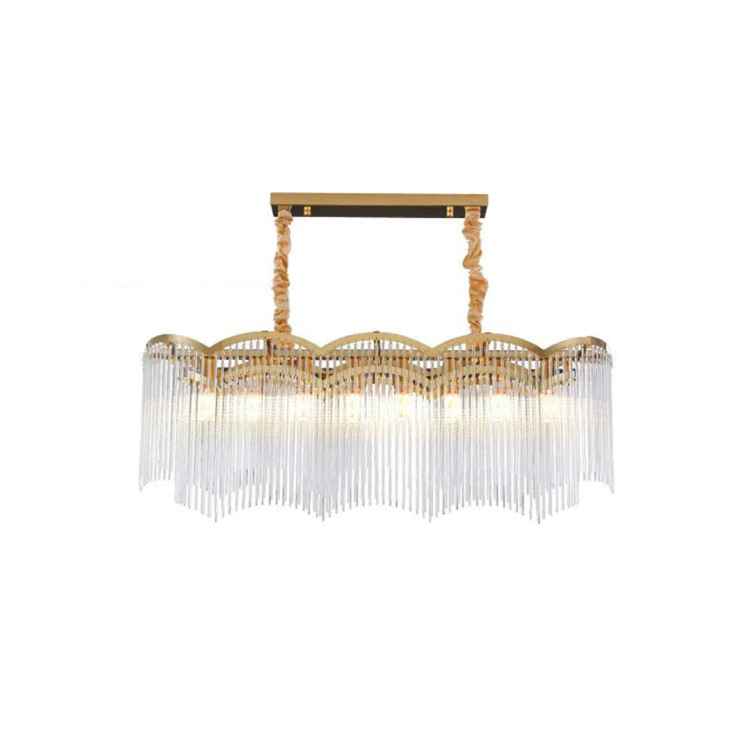 Classic Maria Glass Rod Chandelier