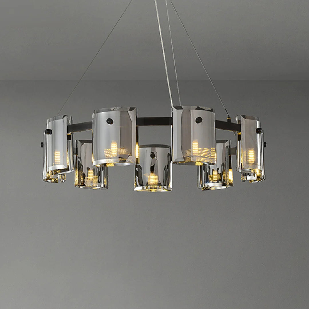 Circular Corlota Glass Chandelier
