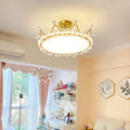 Crystal Crown Simple Ceiling Light
