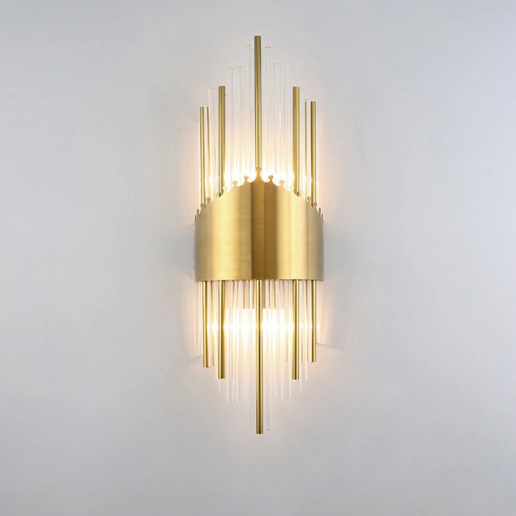Crystal Rod Wall Sconce