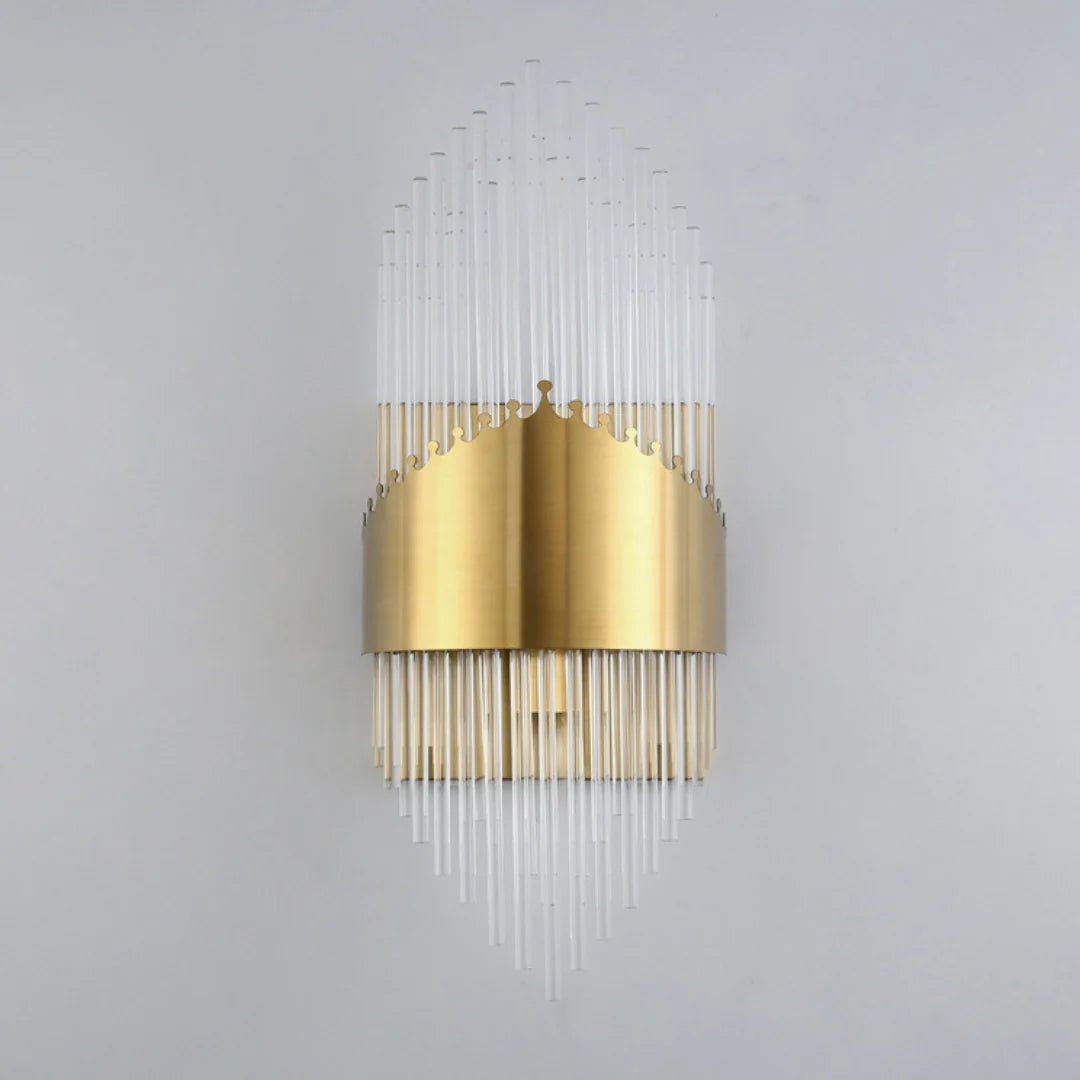 Crystal Rod Wall Sconce