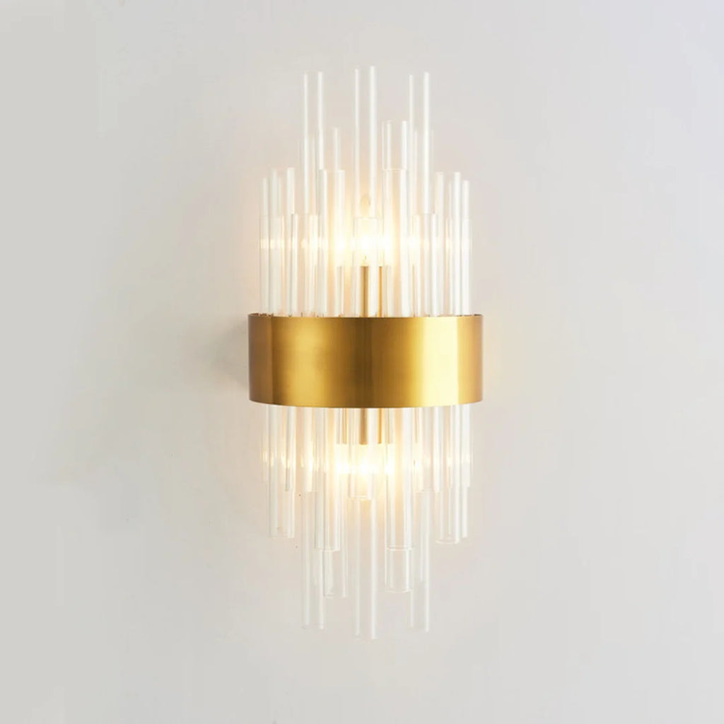 Crystal Tube Modern Wall Lamp