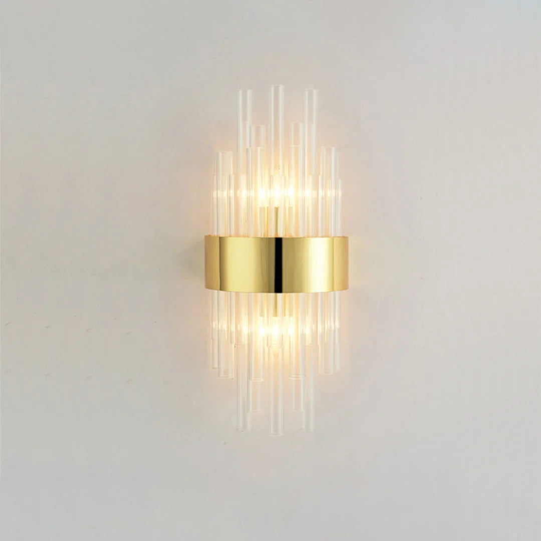 Crystal Tube Modern Wall Lamp