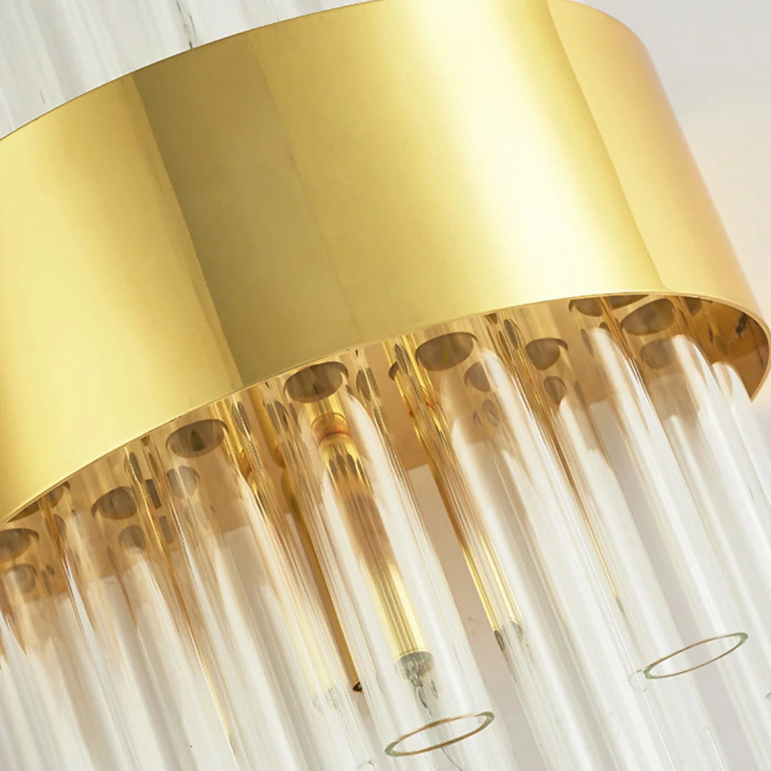Crystal Tube Modern Wall Lamp