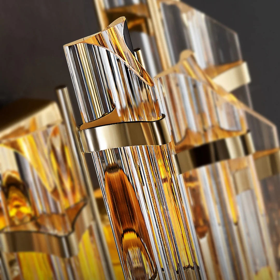 Crystal Tiered Luxury Wall Lamp