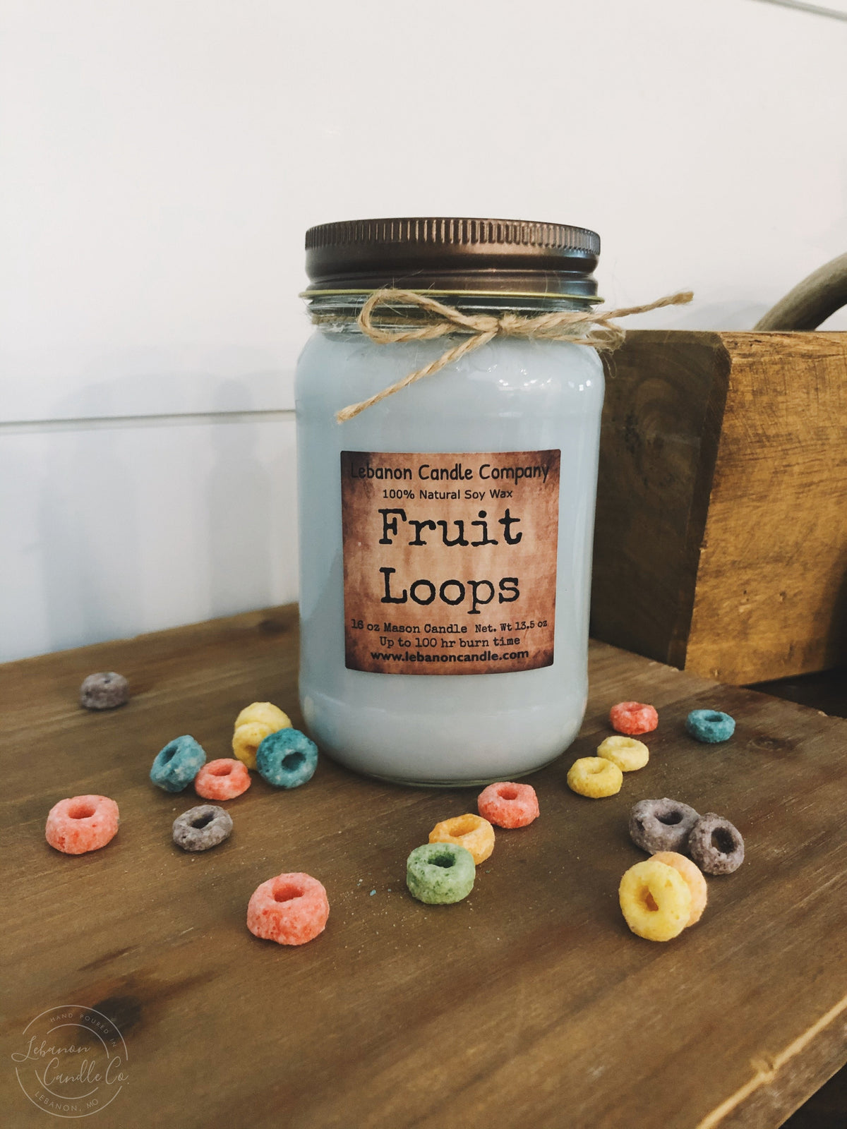 Fruit Loops Candle