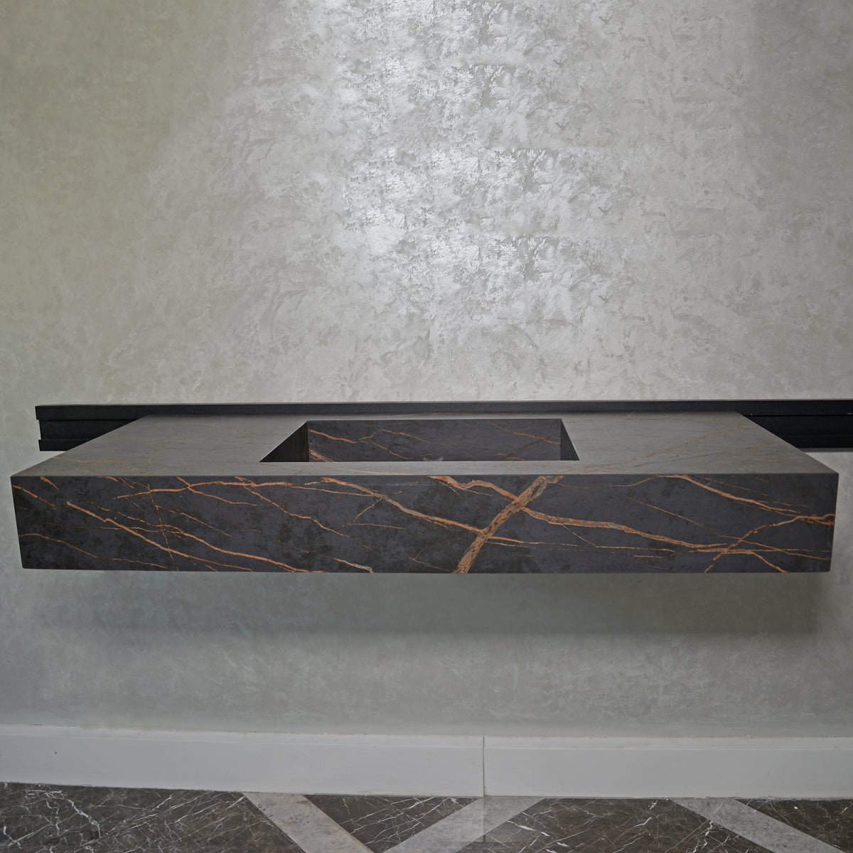 Engineered Porcelain Kitchen Sink - Laurent Handcrafted Design