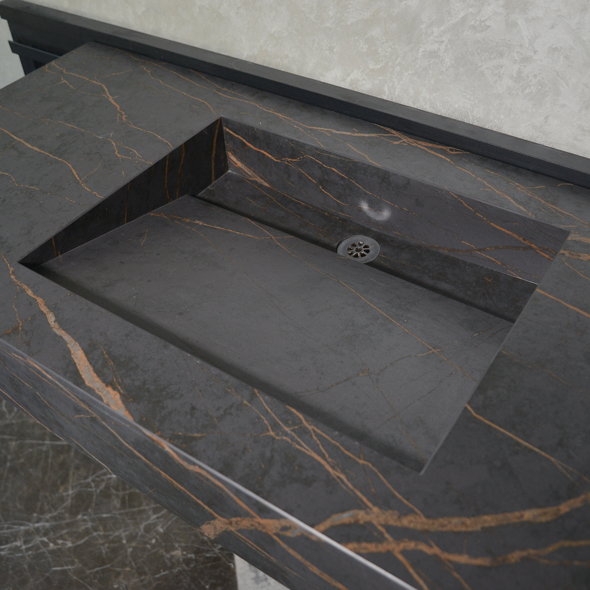 Engineered Porcelain Kitchen Sink - Laurent Handcrafted Design