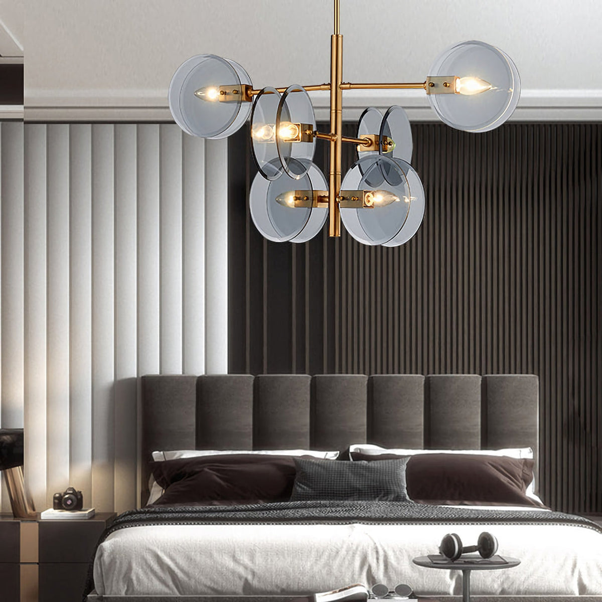 Disc Arteriors Norwich Glass Chandelier