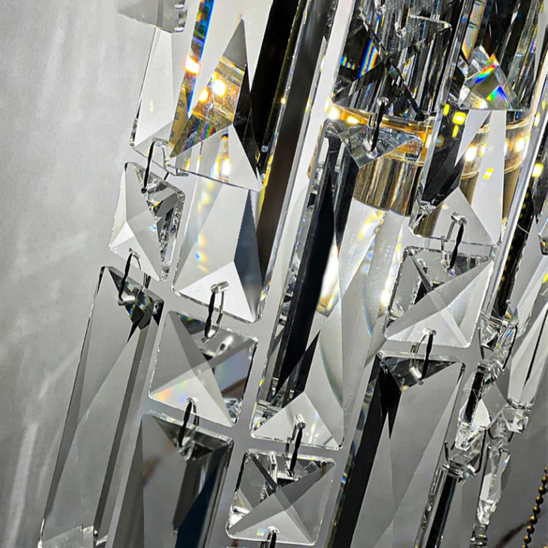Crystal Rainfall Cyra Wall Lamp