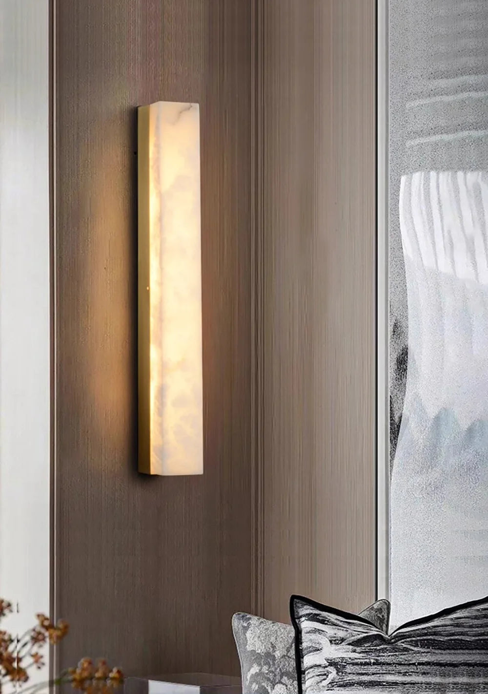 Emerson Alabaster Indoor Wall Lamp