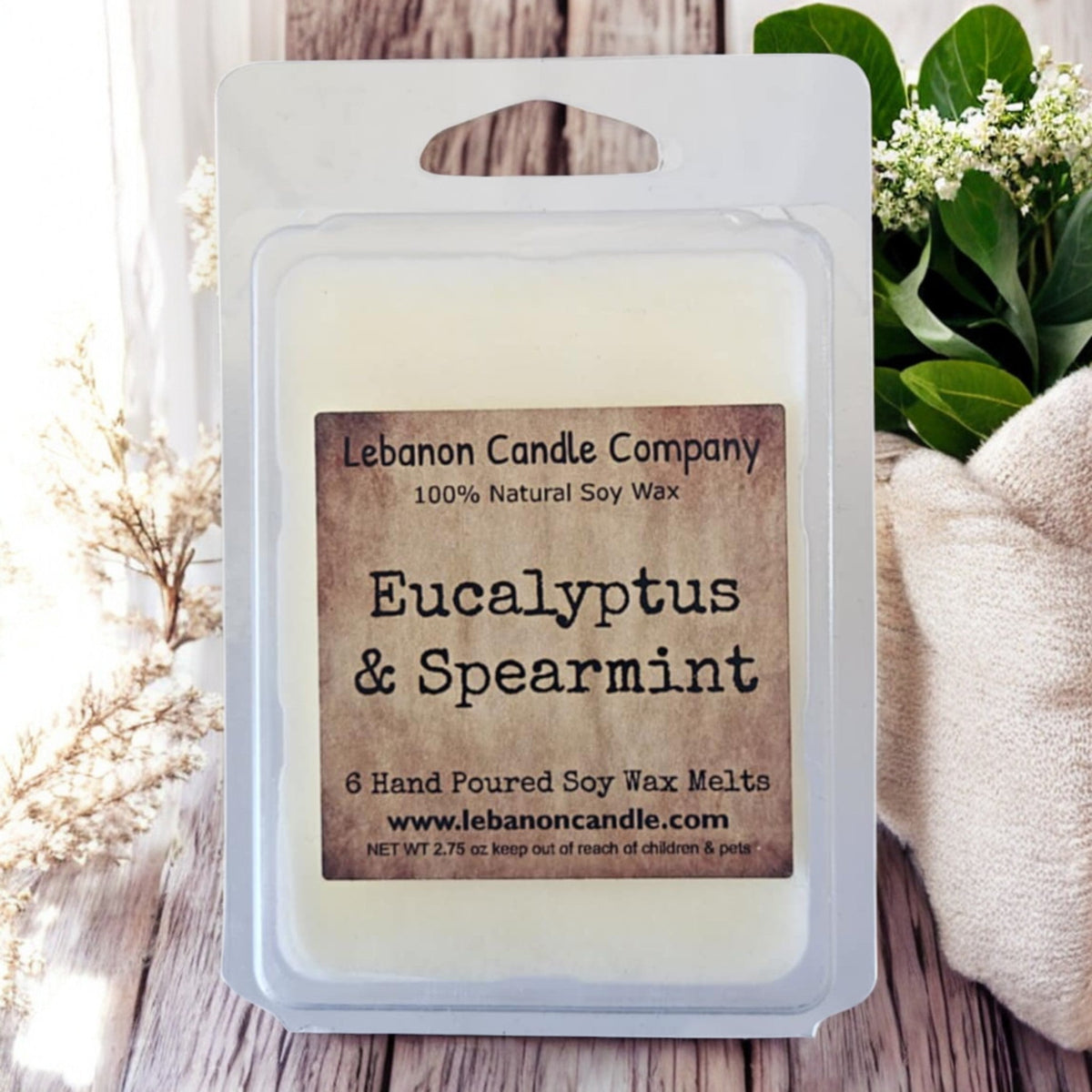 Eucalyptus & Spearmint Wax Melt