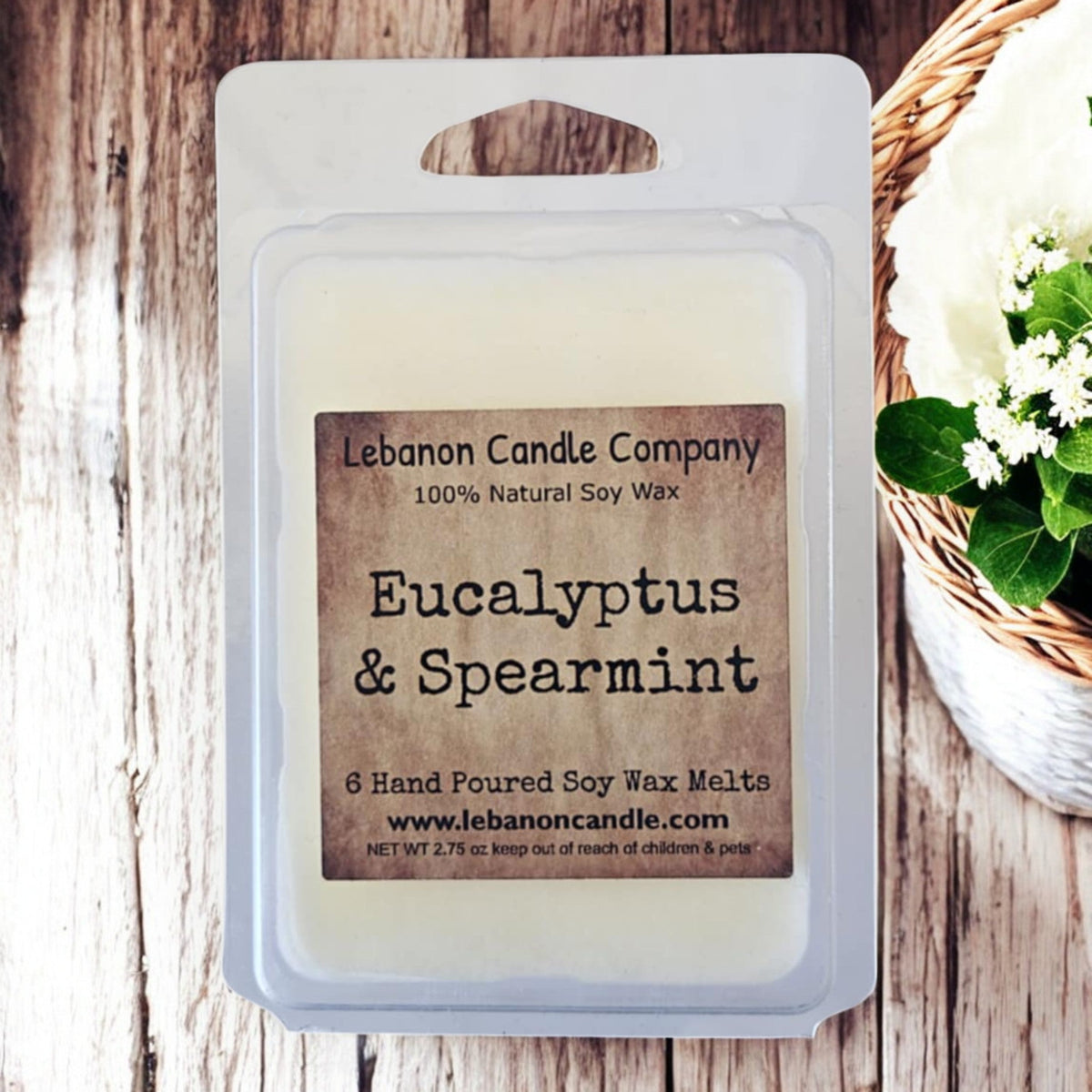 Eucalyptus & Spearmint Wax Melt