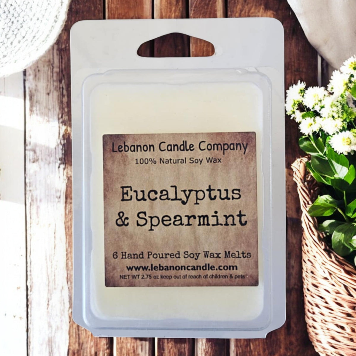 Eucalyptus & Spearmint Wax Melt