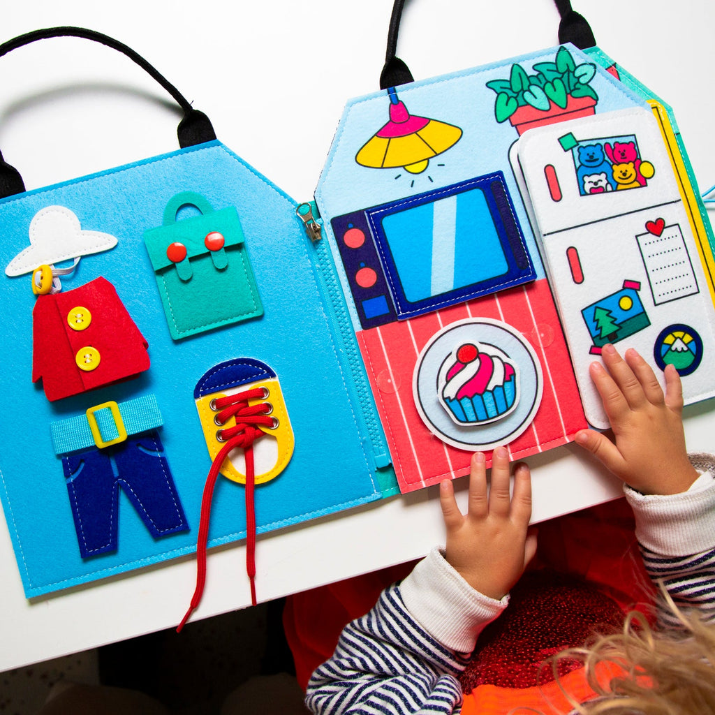 OMY My Day Felt Activity Playkit — Ages 3+