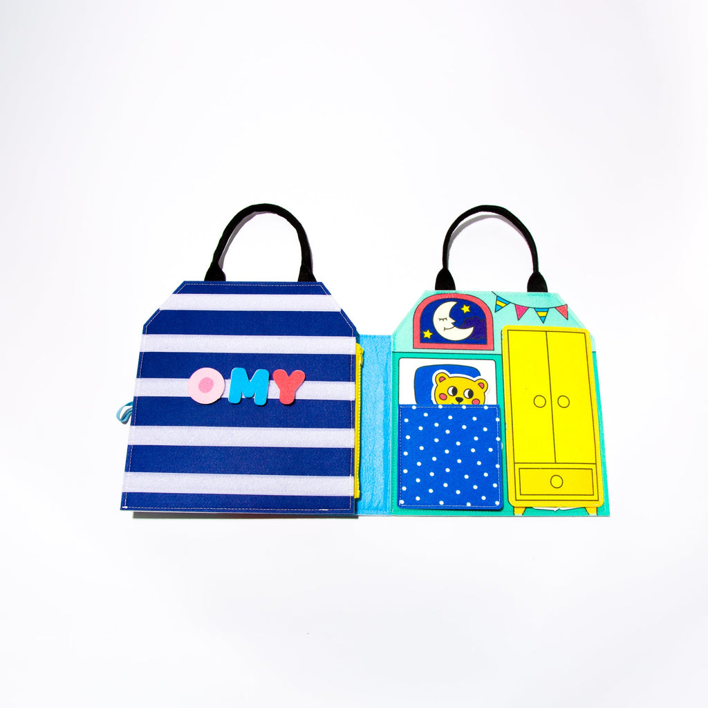 OMY My Day Felt Activity Playkit — Ages 3+