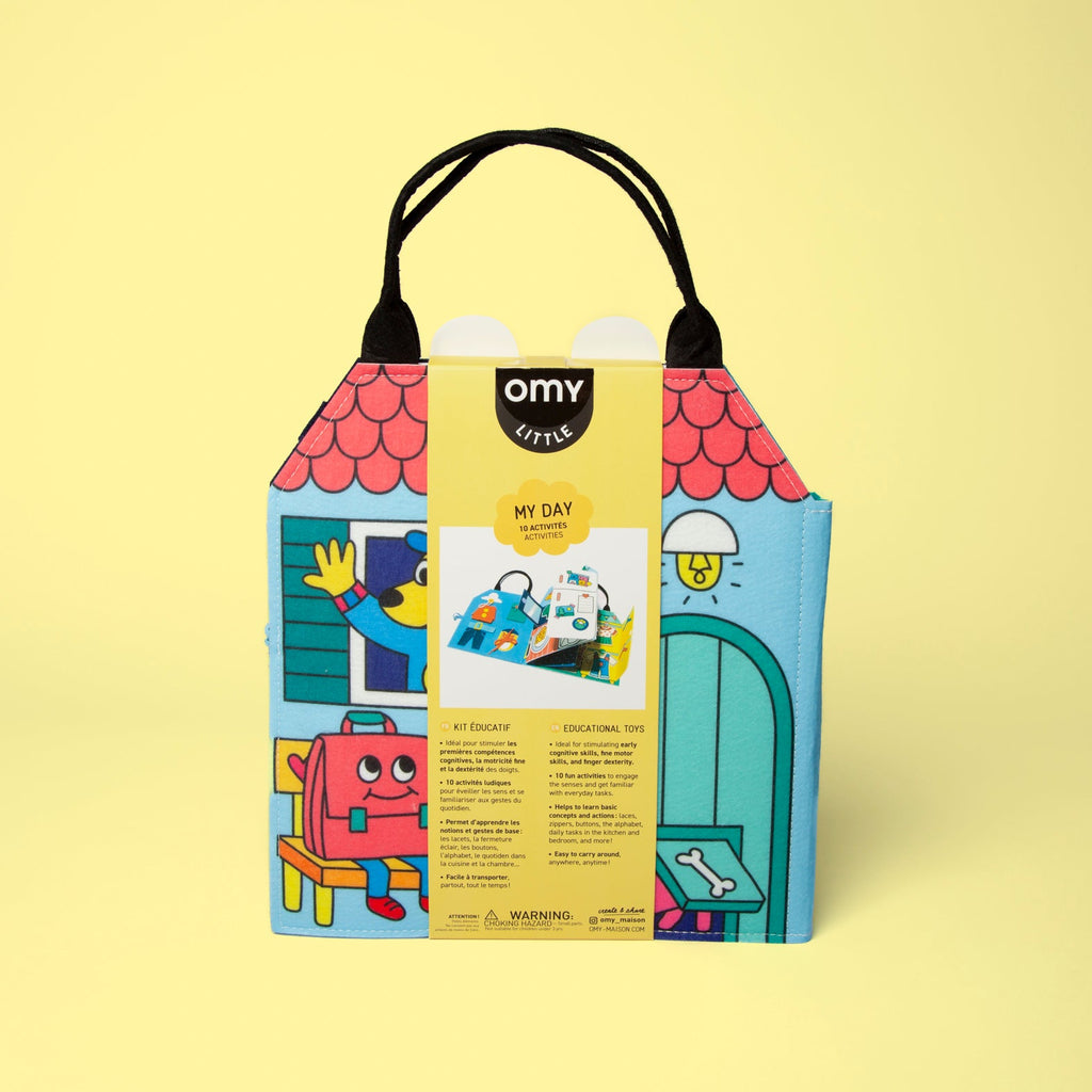OMY My Day Felt Activity Playkit — Ages 3+