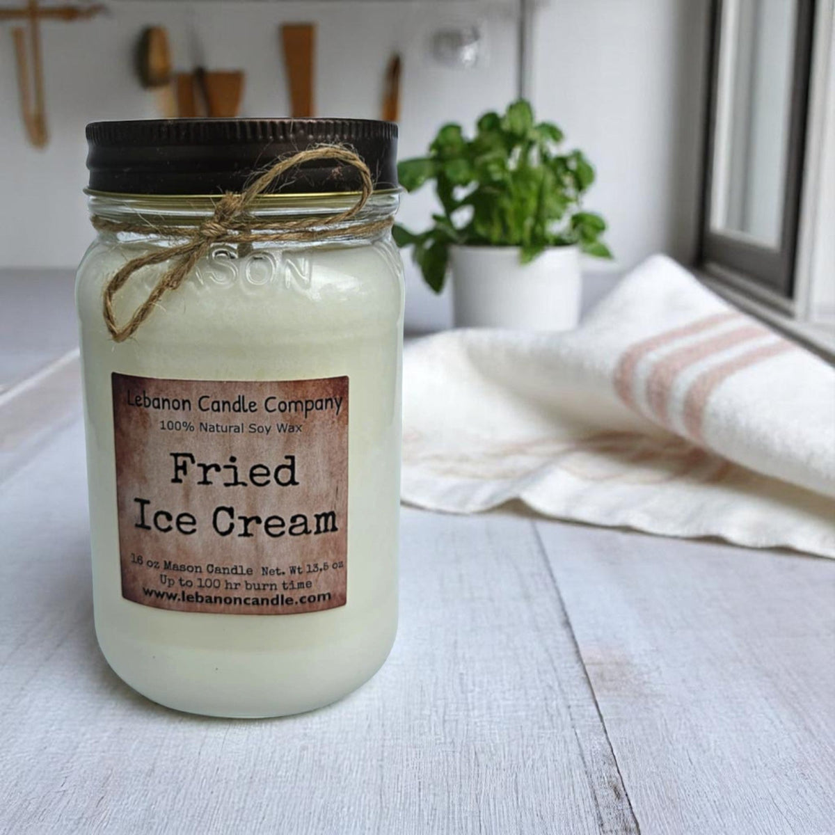 Fried Ice Cream Candle