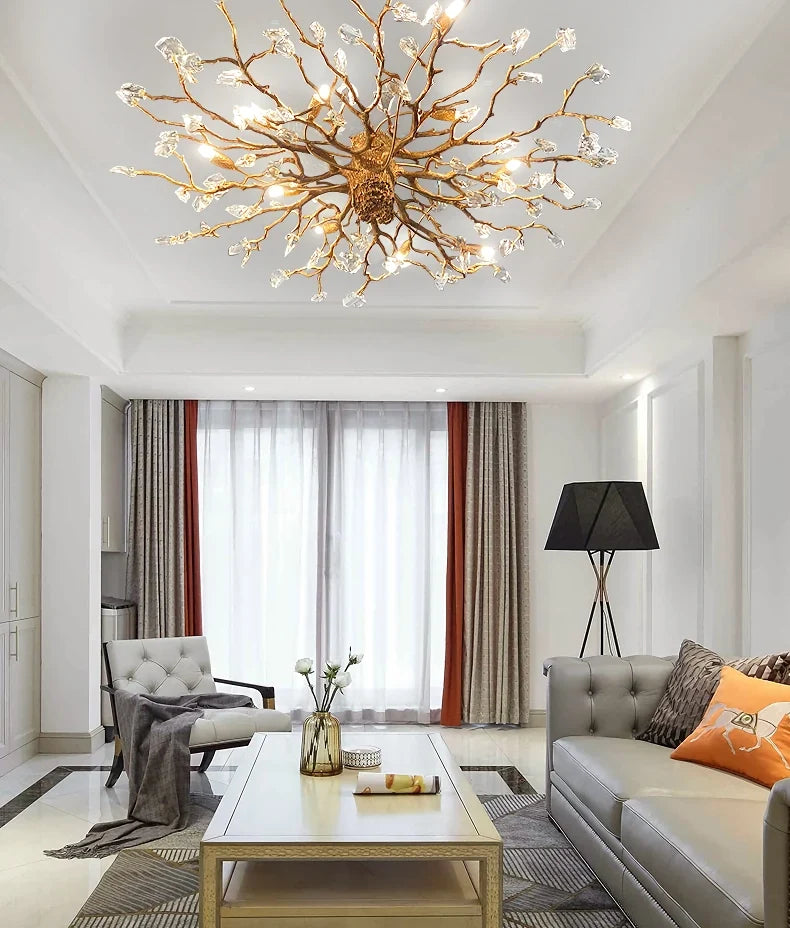 Gemstone Branch Ceiling Lamp