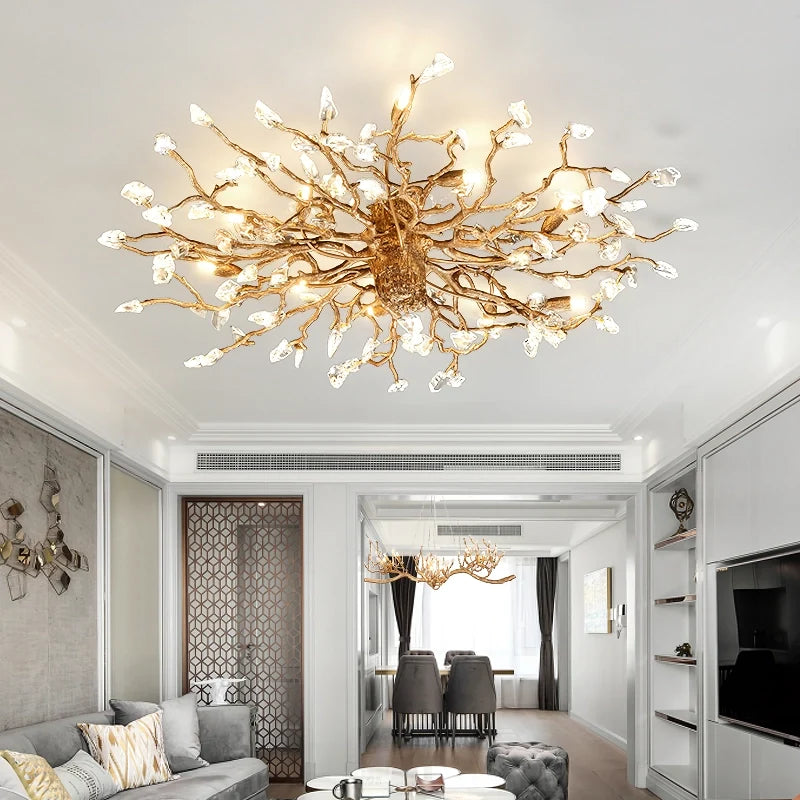 Gemstone Branch Ceiling Lamp