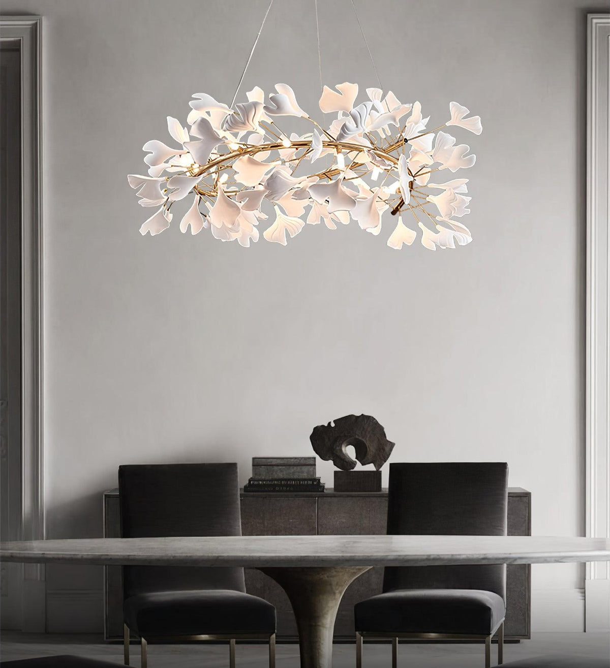 Gingko Ceramic Chandelier U
