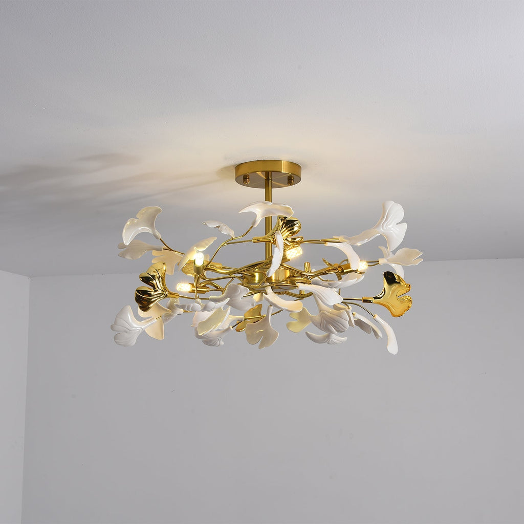 Gingko Chandelier L