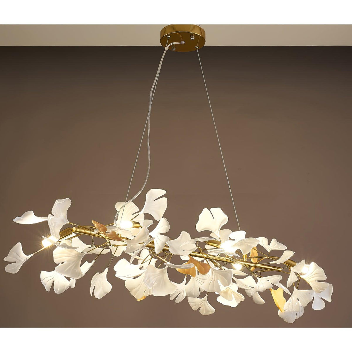Gingko Ceramic Chandelier M