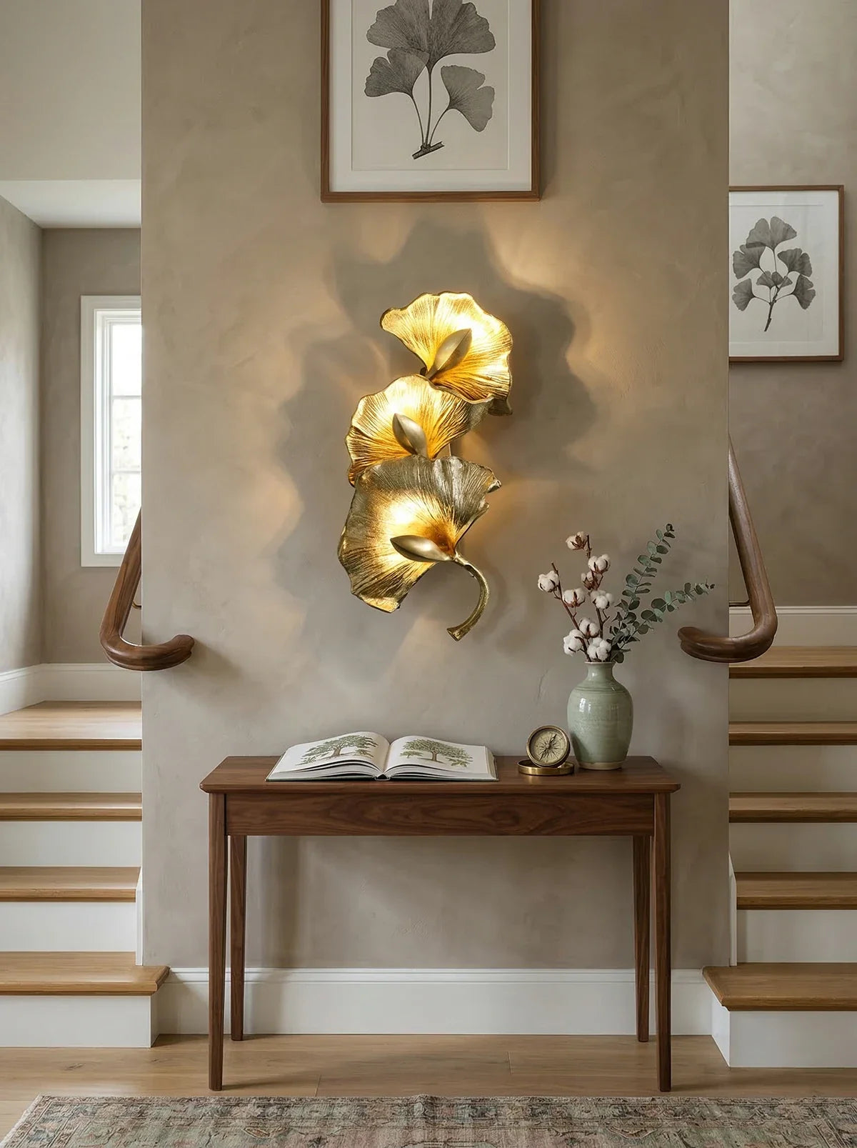 Ginkgo Leaf Wall Lamp