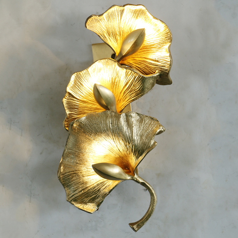 Ginkgo Leaf Wall Lamp