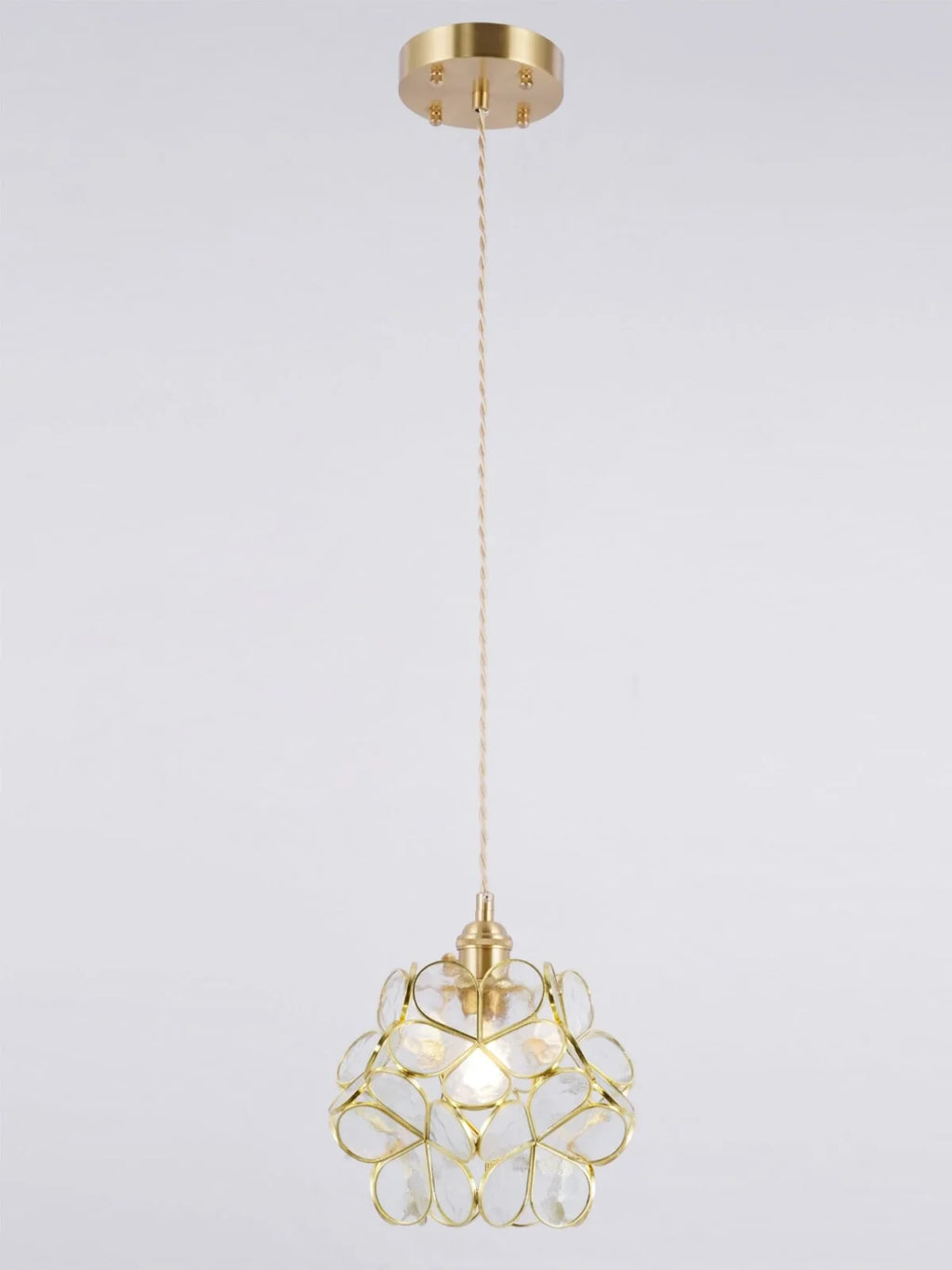 Glass Petal Pendant Lights