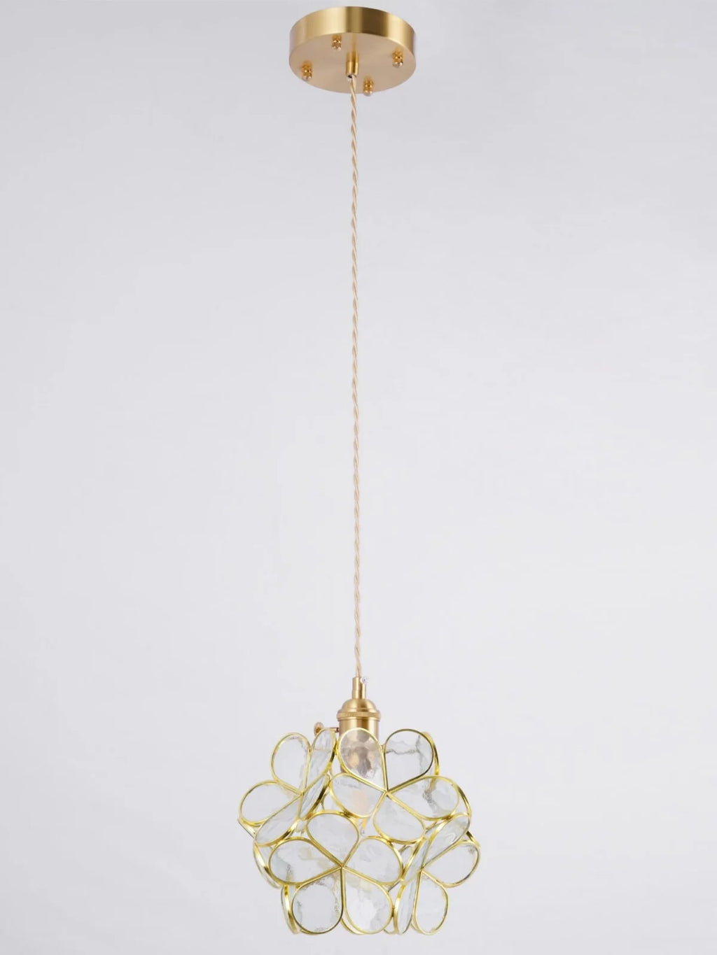 Glass Petal Pendant Lights