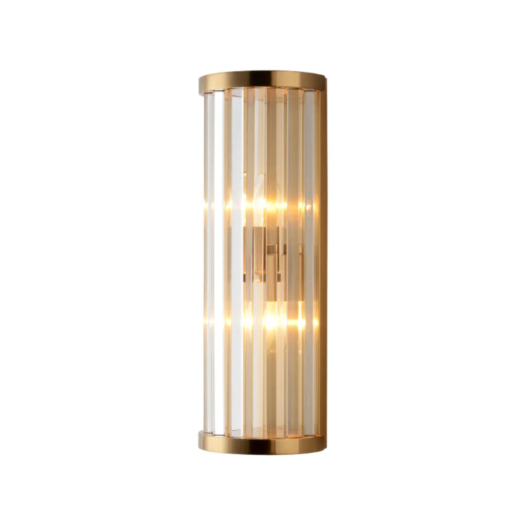 Golden Crystal Wall Lamp