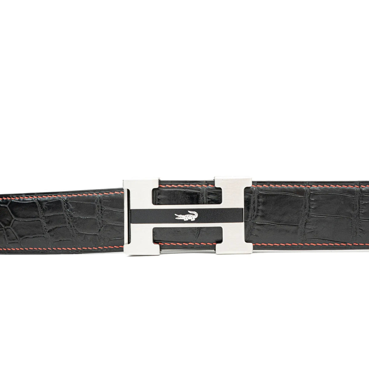Handcrafted Alligator Leather Belts DVG116