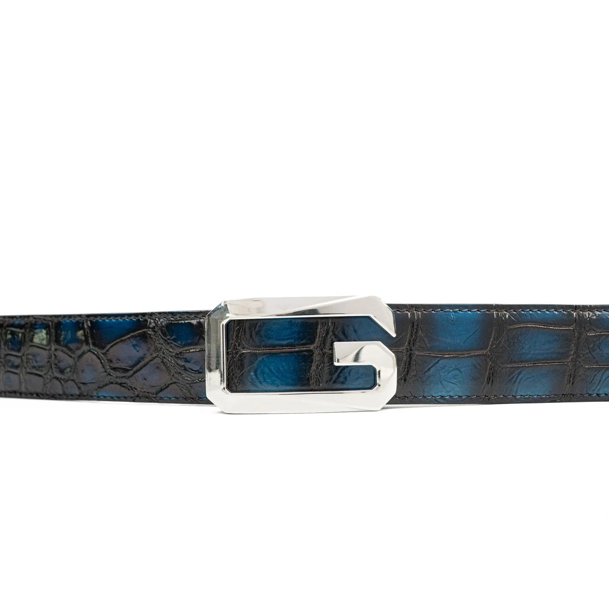 Handcrafted Alligator Leather Belts DVG12