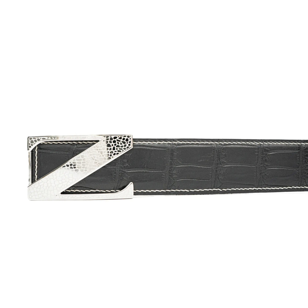 Handcrafted Alligator Leather Belts DVG128