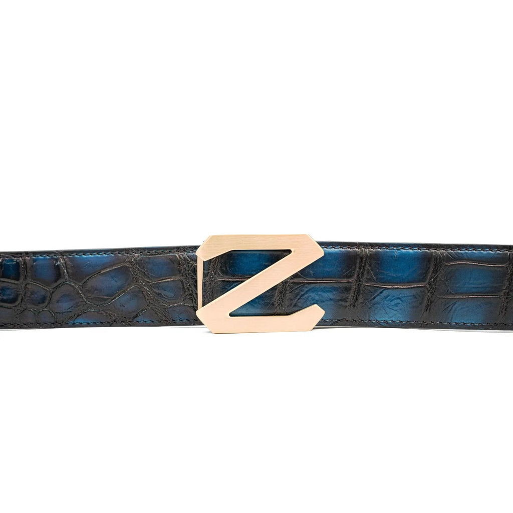 Handcrafted Alligator Leather Belts DVG205