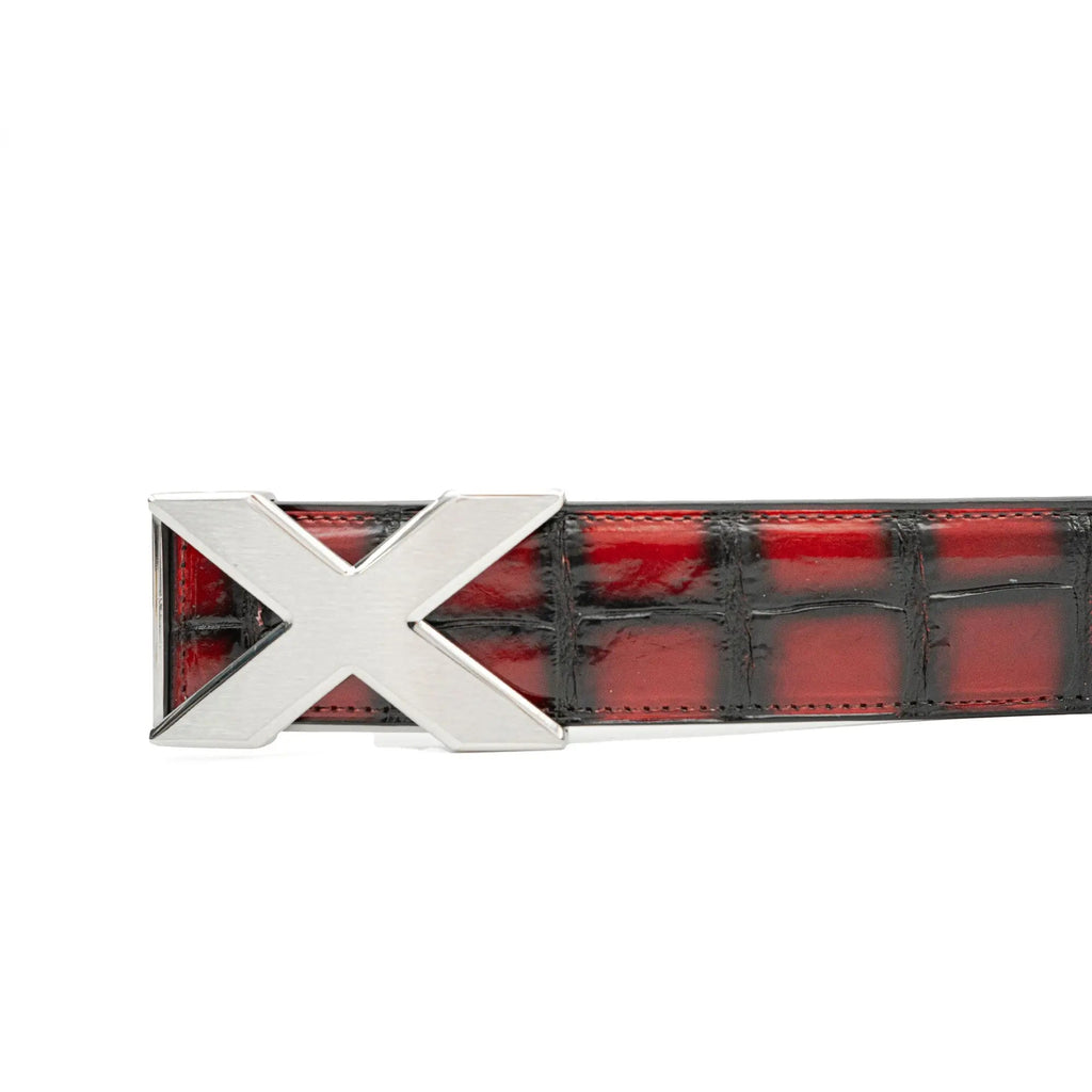 Handcrafted Alligator Leather Belts DVG220