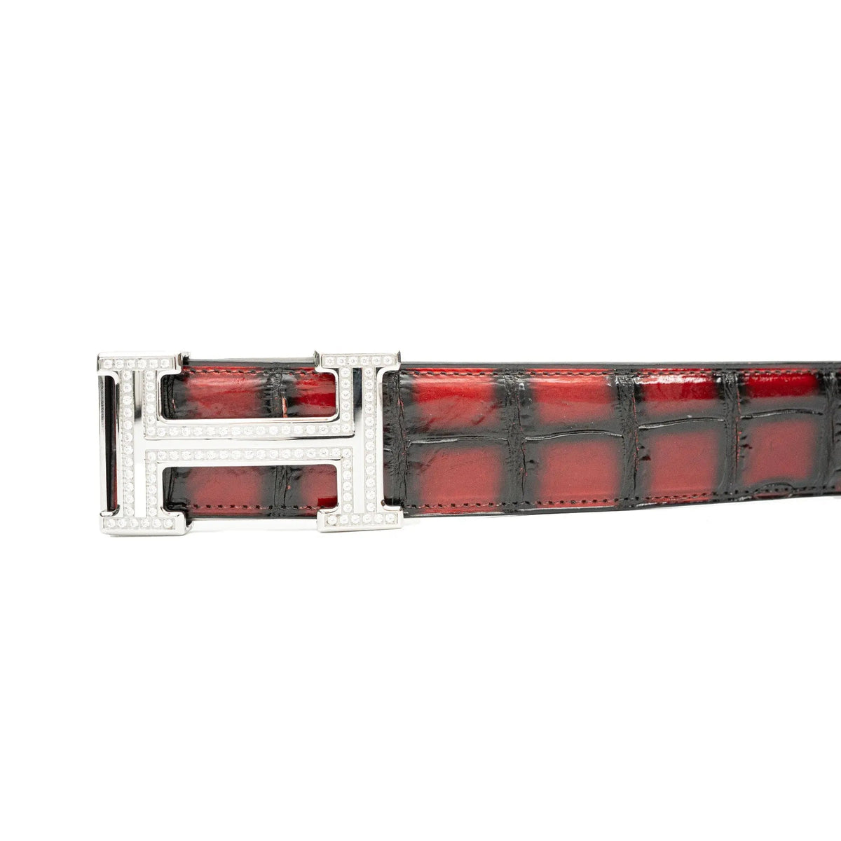 Handcrafted Alligator Leather Belts DVG66