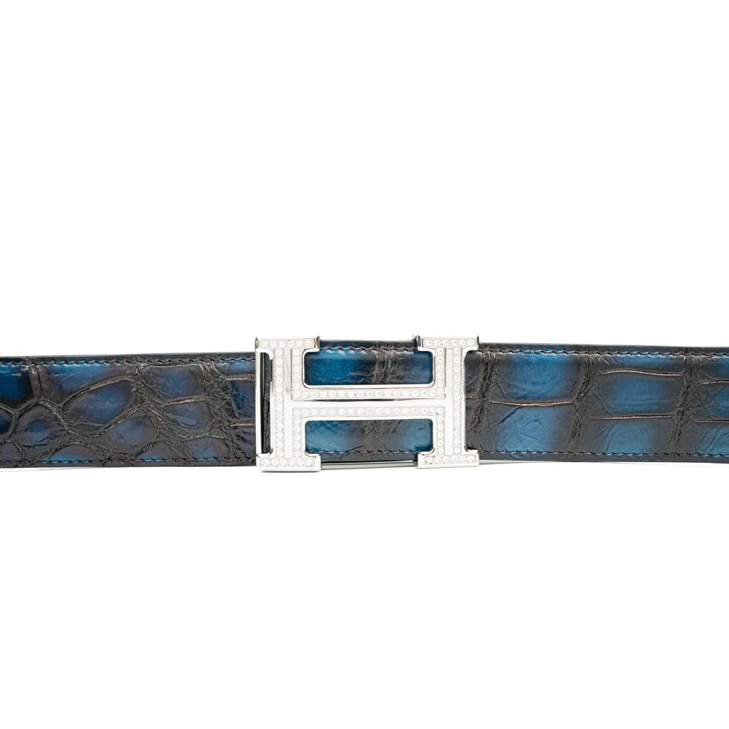 Handcrafted Alligator Leather Belts DVG86